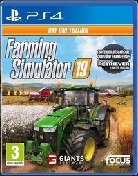 Portada oficial de Farming Simulator 19 para PS4