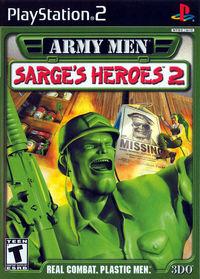 Portada oficial de Army Men: Sarge's Heroes 2 para PS2