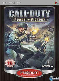 Portada oficial de Call of Duty: Roads to Victory para PSP