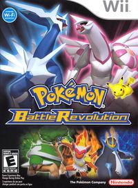 Portada oficial de Pokémon Battle Revolution para Wii