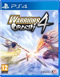Portada oficial de Warriors Orochi 4 para PS4