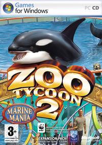 Portada oficial de Zoo Tycoon 2: Marine Mania para PC
