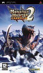 Portada oficial de de Monster Hunter Freedom 2 para PSP