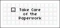 Portada oficial de Take Care of the Paperwork para PC