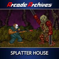 Portada oficial de Arcade Archives SPLATTER HOUSE para PS4