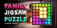 Portada oficial de Family Jigsaw Puzzle: Classic Mosaic Puzzles para Switch