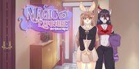 Portada oficial de Magic Exposure - Yuri Visual Novel para Switch