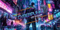 Portada oficial de Cyberpunk City Tycoon para Switch
