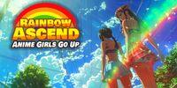 Portada oficial de Rainbow Ascend: Anime Girls Go Up para Switch