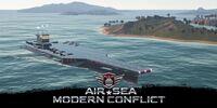 Portada oficial de Air Sea Modern Conflict para Switch