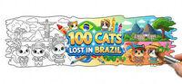 Portada oficial de 100 Cats Lost in Brazil para PC