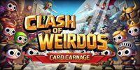 Portada oficial de Clash of Weirdos - Card Carnage para Switch