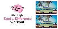 Portada oficial de Mind & Sight Spot the Difference Workout para Switch