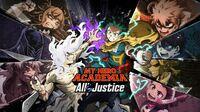Portada oficial de MY HERO ACADEMIA: All's Justice para Switch 2