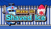 Portada oficial de Make it! Shaved Ice para Switch