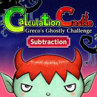 Portada oficial de Calculation Castle: Greco's Ghostly Challenge - Subtraction para Switch