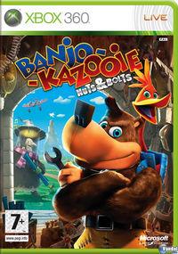 Portada oficial de Banjo-Kazooie: Baches y Cachivaches para Xbox 360