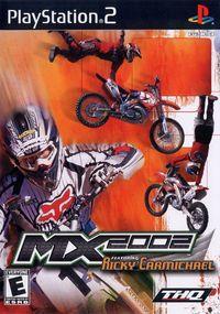 Portada oficial de MX 2002 Featuring Ricky Carmichael para PS2