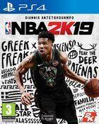 Portada oficial de de NBA 2K19 para PS4