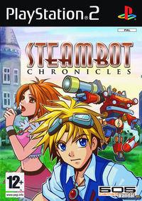 Portada oficial de Steambot Chronicles para PS2