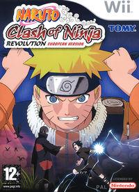 Portada oficial de Naruto : Clash of Ninja Revolution para Wii