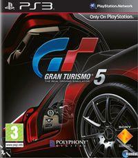 Portada oficial de Gran Turismo 5 para PS3