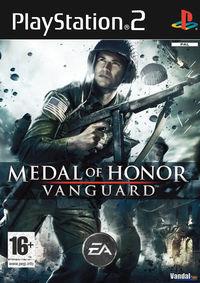 Portada oficial de Medal of Honor Vanguard para PS2