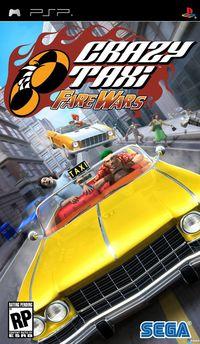 Portada oficial de Crazy Taxi: Fare Wars para PSP