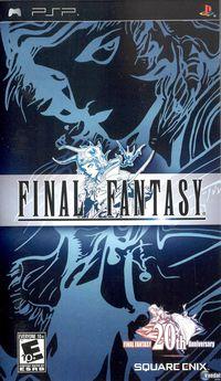 Portada oficial de Final Fantasy: Anniversary Edition para PSP