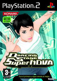 Portada oficial de Dancing Stage SuperNOVA para PS2