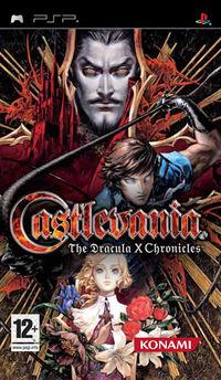 Portada oficial de Castlevania: The Dracula X Chronicles para PSP