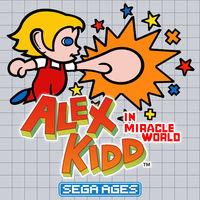 Portada oficial de Sega Ages: Alex Kidd in Miracle World para Switch