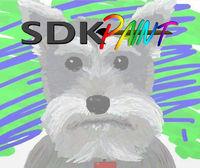 Portada oficial de SDK Paint eShop para Wii U