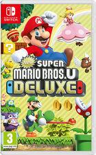 Portada oficial de de New Super Mario Bros. U Deluxe para Switch
