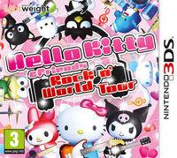 Portada oficial de Hello Kitty & Friends: Rockin' World Tour para Nintendo 3DS