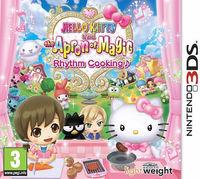 Portada oficial de Hello Kitty and the Apron of Magic: Rhythm Cooking para Nintendo 3DS