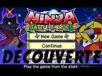 Portada oficial de Ninja Battle Heroes eShop para Nintendo 3DS