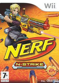 Portada oficial de Nerf N-Strike para Wii