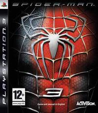 Portada oficial de Spider-Man 3 para PS3
