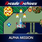 Portada oficial de de Arcade Archives ALPHA MISSION para PS4