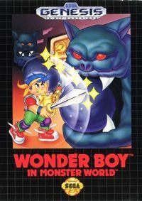 Portada oficial de Wonder Boy in Monster World CV para Wii