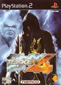 Portada oficial de Tekken 4 para PS2
