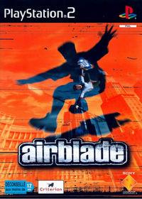 Portada oficial de Airblade para PS2
