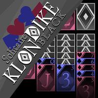 Portada oficial de Solitaire Klondike BLACK para Switch