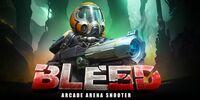 Portada oficial de BLEED: Arcade Arena Shooter para Switch