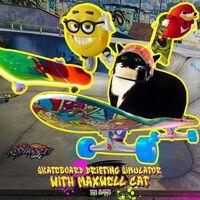 Portada oficial de Skateboard Drifting Simulator with Maxwell Cat: The Game para PS4