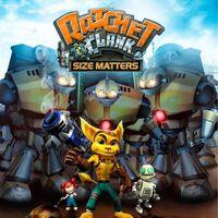 Portada oficial de Ratchet & Clank: Size Matters para PS5