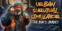 Portada oficial de Urban Survival Simulator: The Bum's Journey para Switch