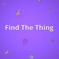 Portada oficial de Find The Thing para PS5