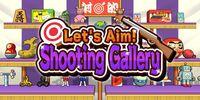 Portada oficial de Let's Aim Shooting Gallery para Switch